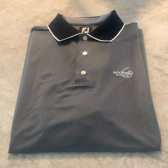 FootJoy L Gray Polo - Picture 2 of 7